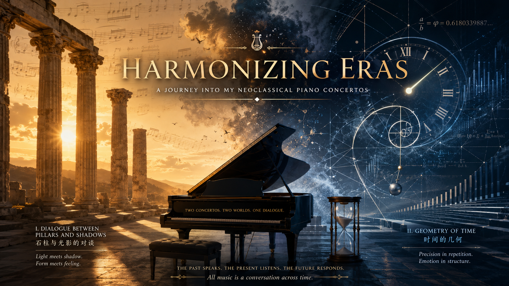Harmonizing Eras: Neoclassical Piano Concertos by WindFlashAI