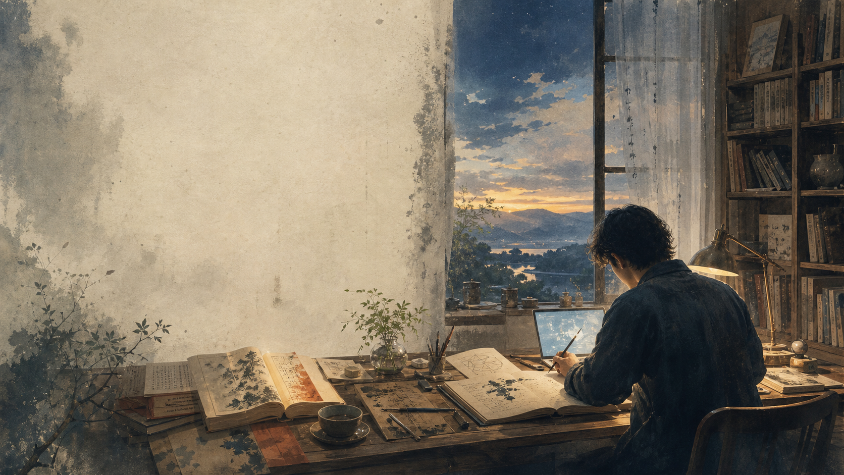 我的几个名字：创作者的自我速写与AI协作
